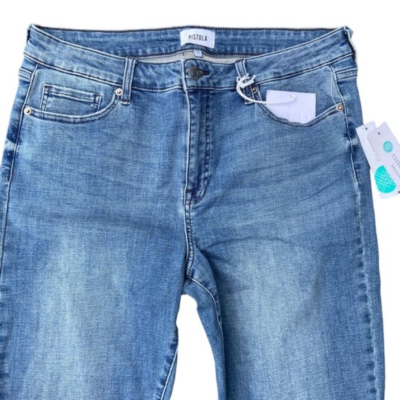 Pistola Light Wash Arielle Skinny Jean in Indigo - Picture 2 of 11